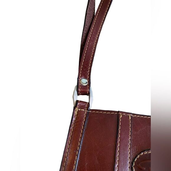 Handmade Mexican Brown Leather Satchel Bag - Picture 2 of 15